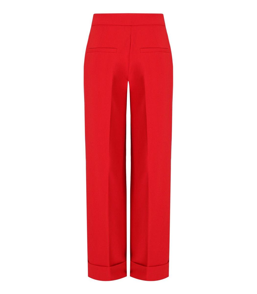 Essentiel Antwerp Imo Red Cropped Pants