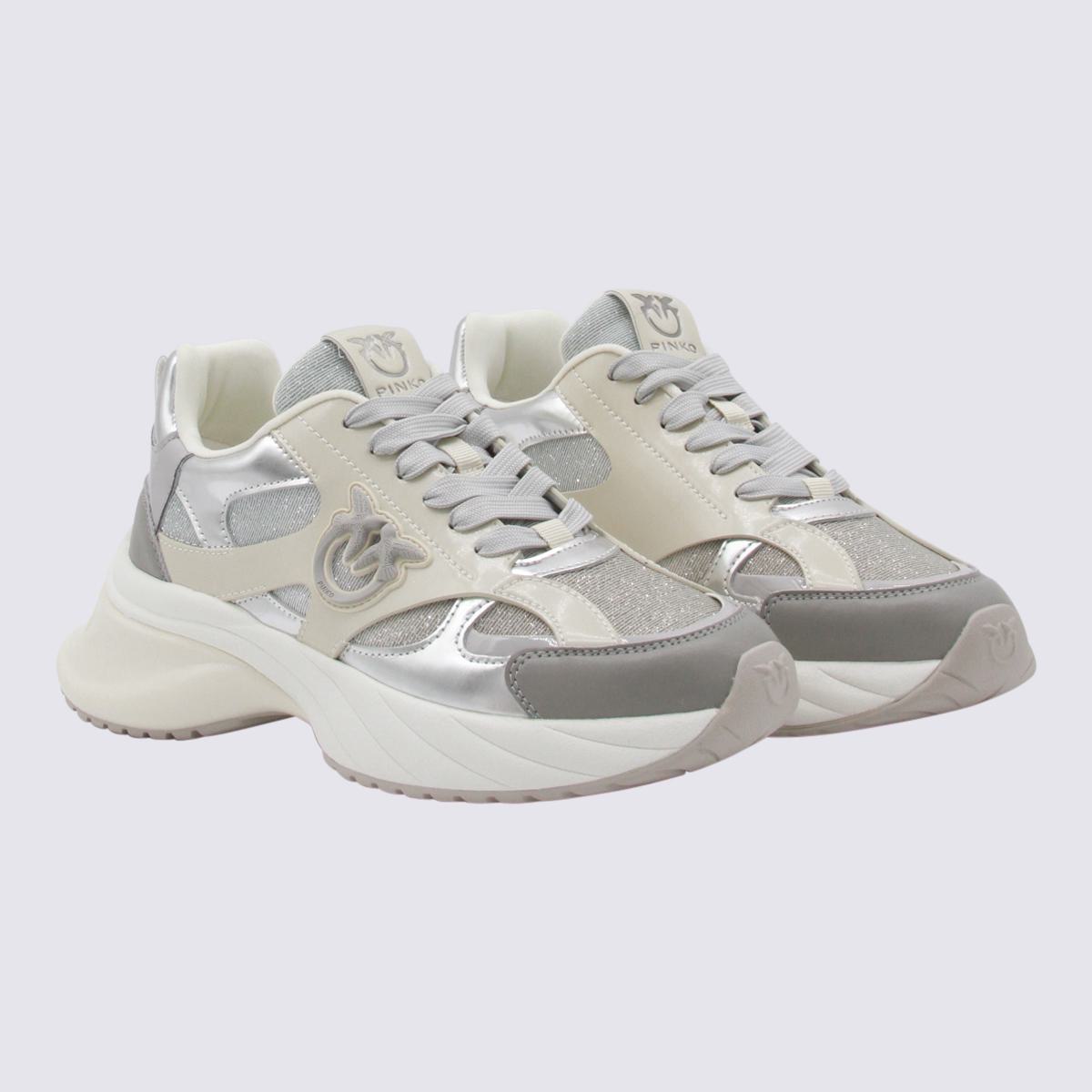 Pinko Sneakers Argento