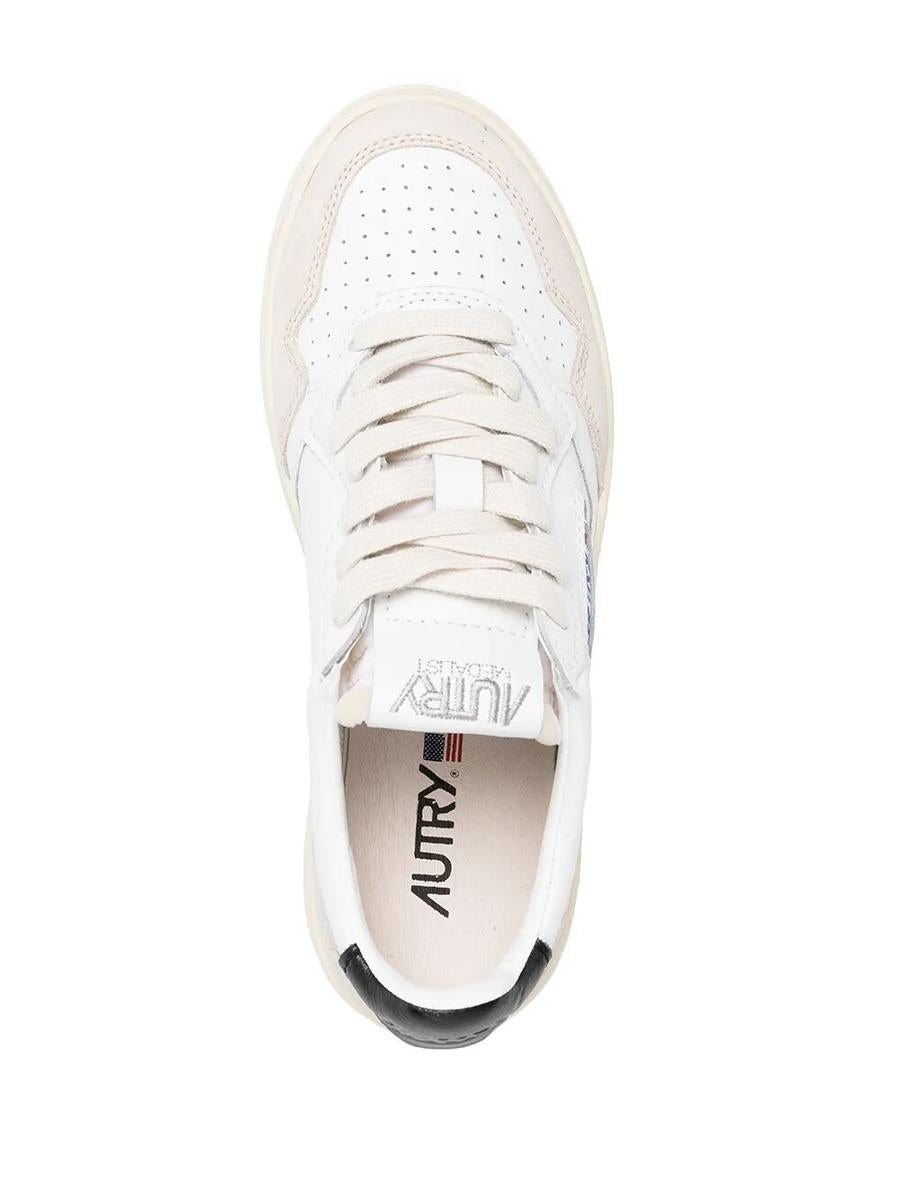 Autry "Medalist Low" Suede Sneakers Shoes