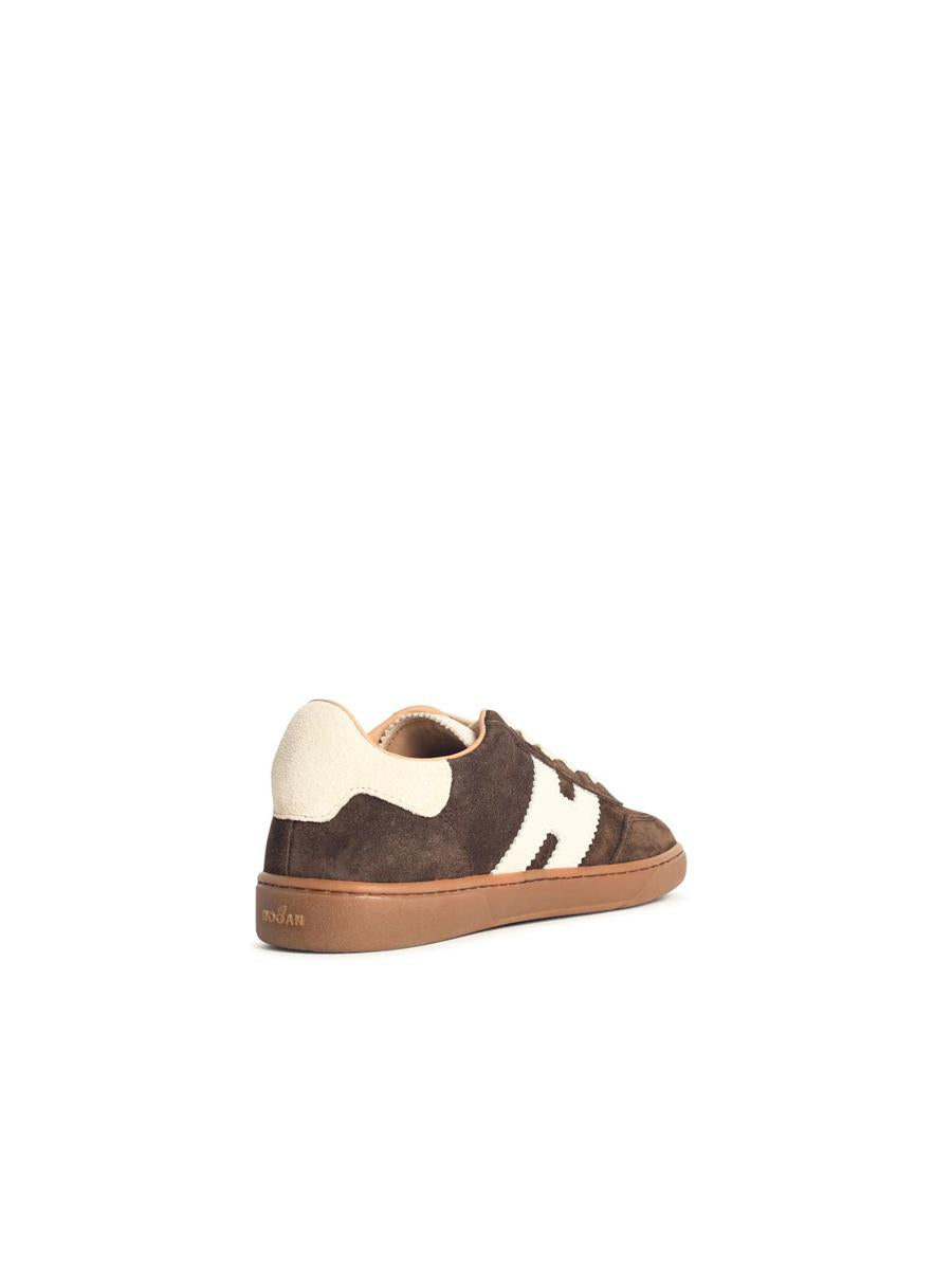 Hogan 'Cool' Brown Suede Sneakers