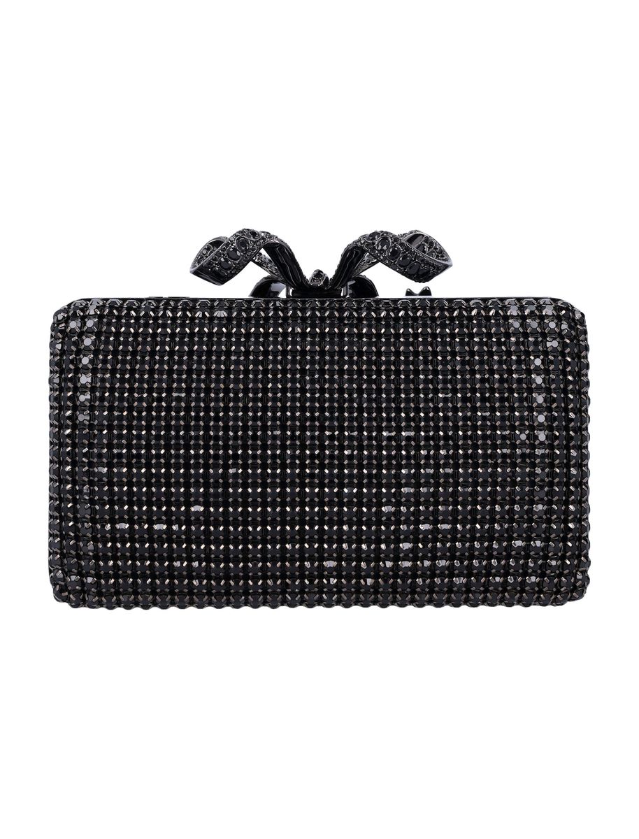 Self-Portrait Crystal Box Clutch