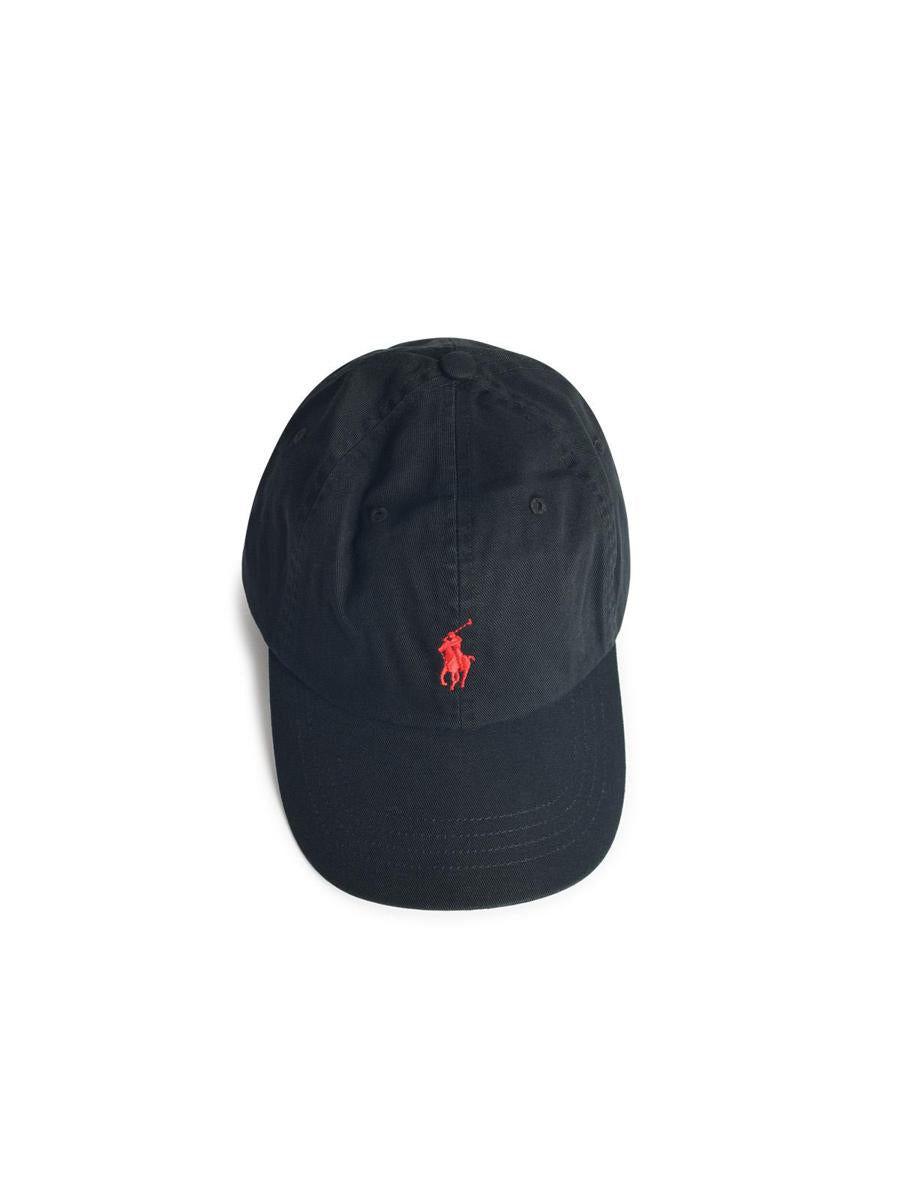 Polo Ralph Lauren Black Cotton Cap