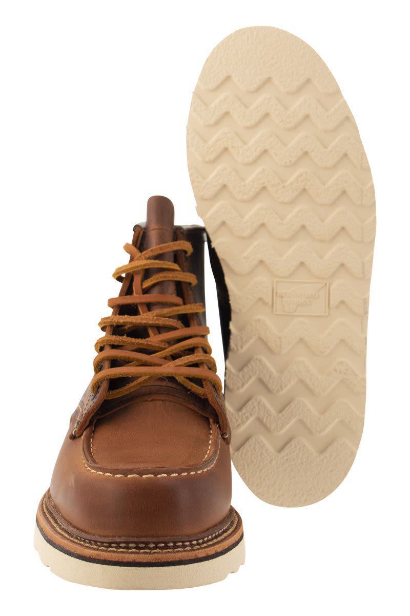 Red Wing Shoes Classic Moc - Rough And Tough Leather Boot