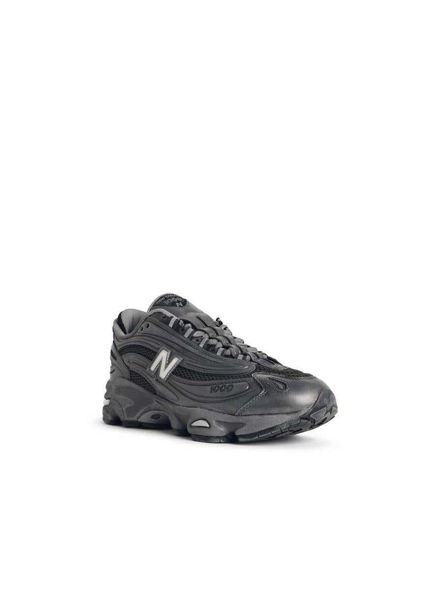New Balance '1000' Grey Fabric Blend Sneakers