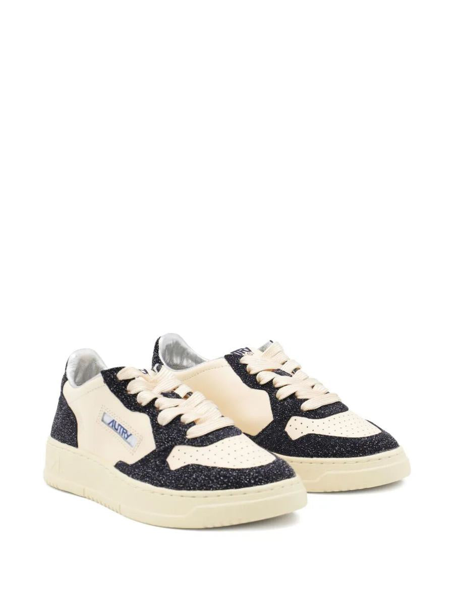 Autry "Medalist Low" Double Leather Sneakers Shoes