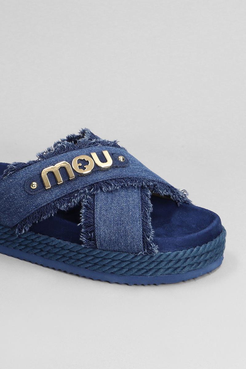 Mou Crisscross Slipper-Mule