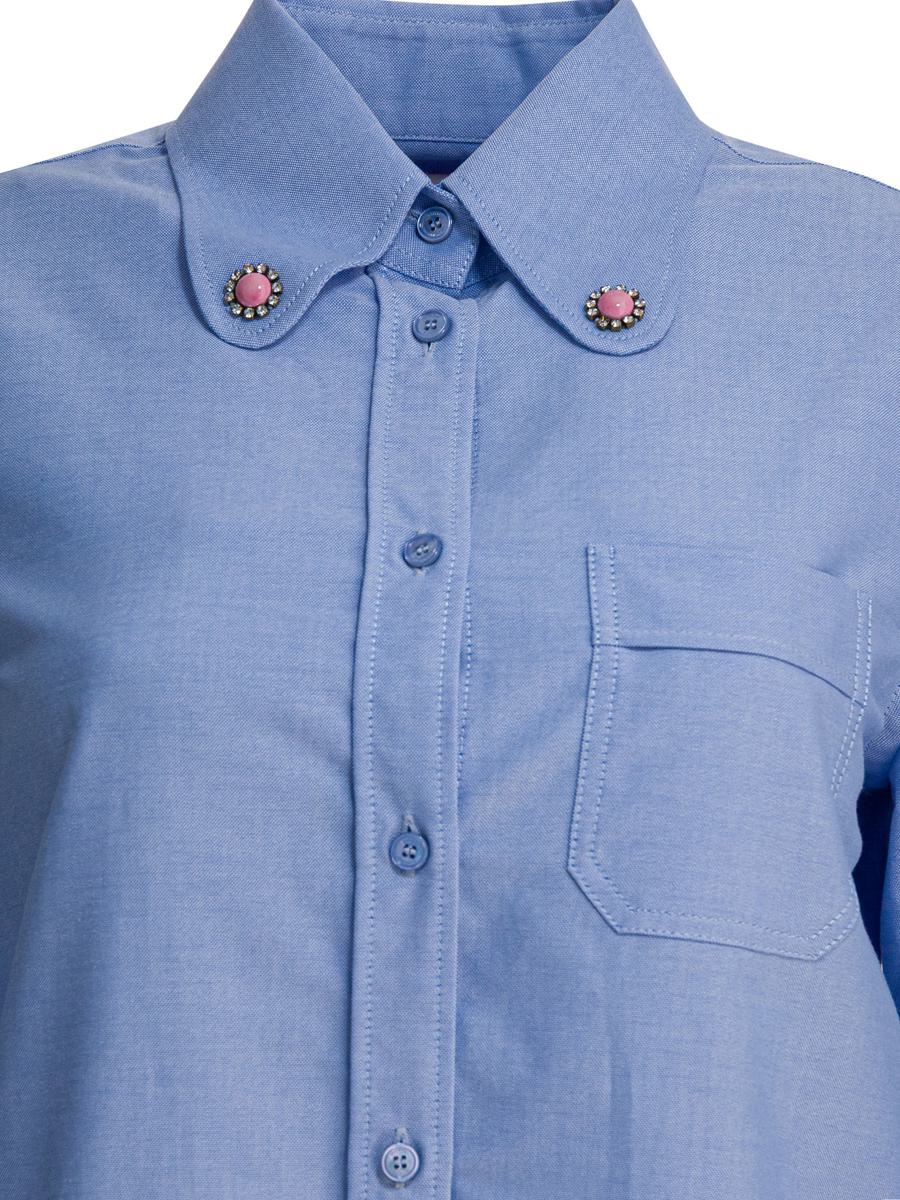 Valentino Garavani Shirt With Embellished Collar