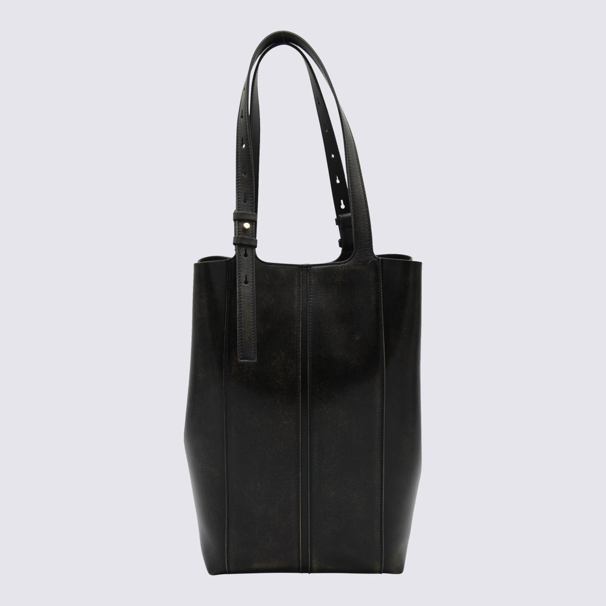 Golden Goose Black Leather Totes