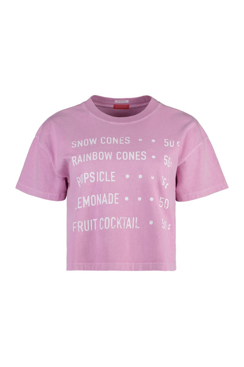 Mother The Grab Cotton Crew-Neck T-Shirt