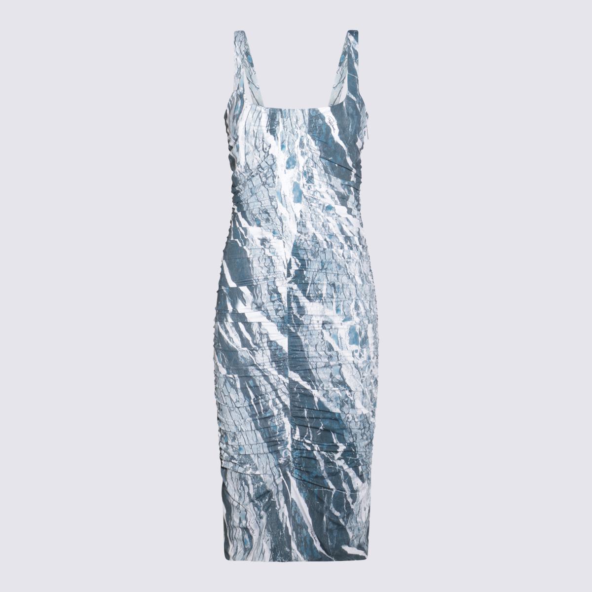 Roberto Cavalli Blue Dress