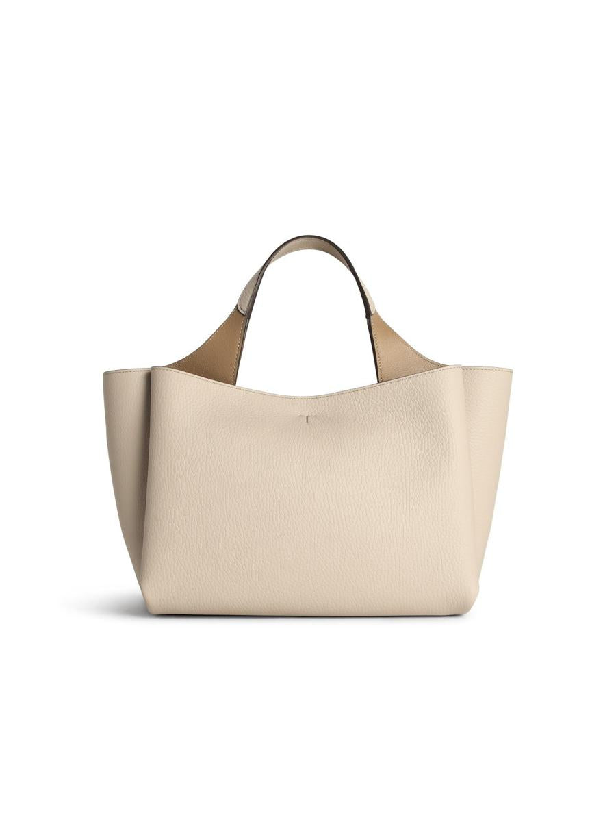 Tod'S Gray Leather Bag