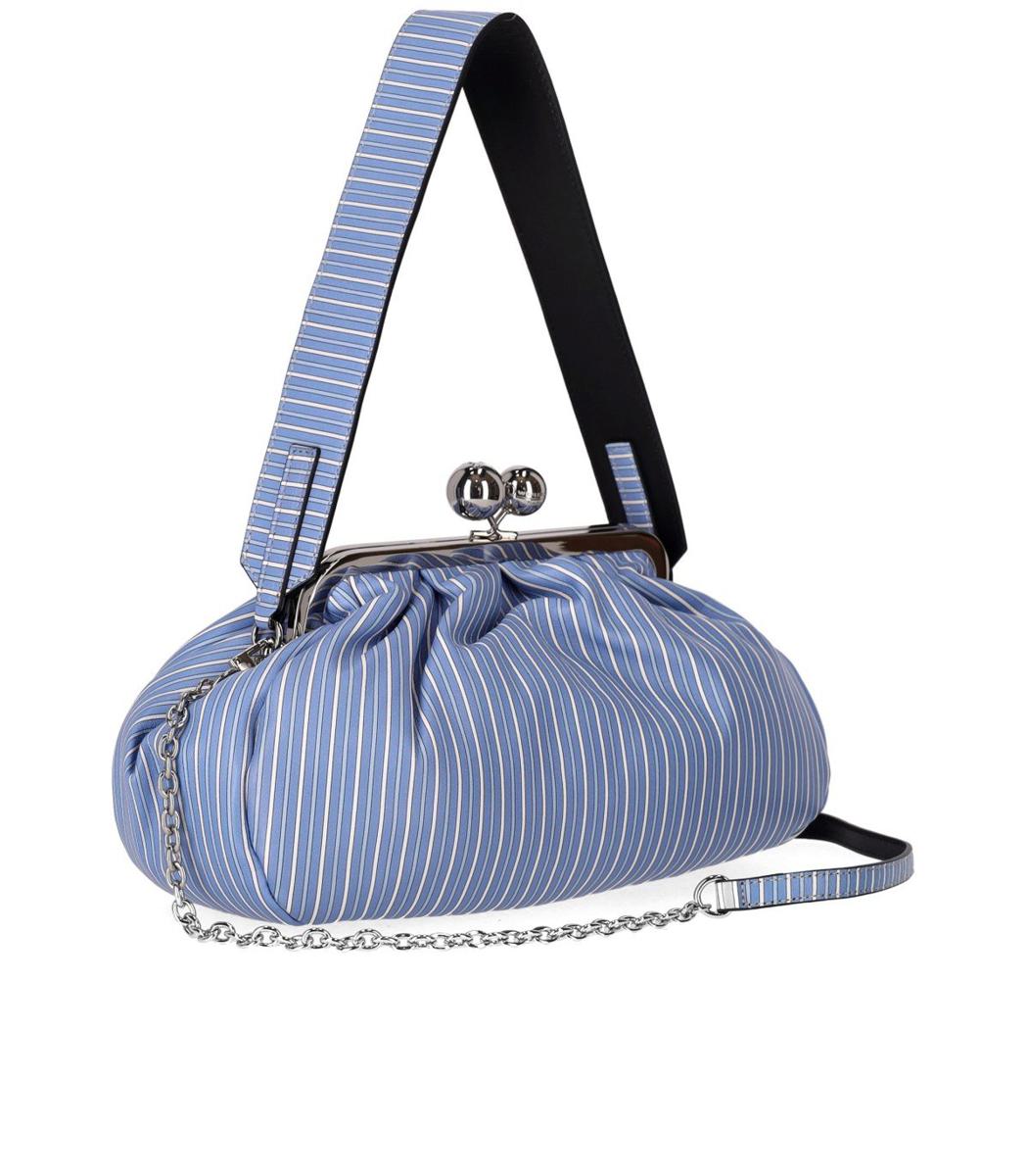 Weekend Max Mara Pasticcino Rubens Medium Light Blue Clutch