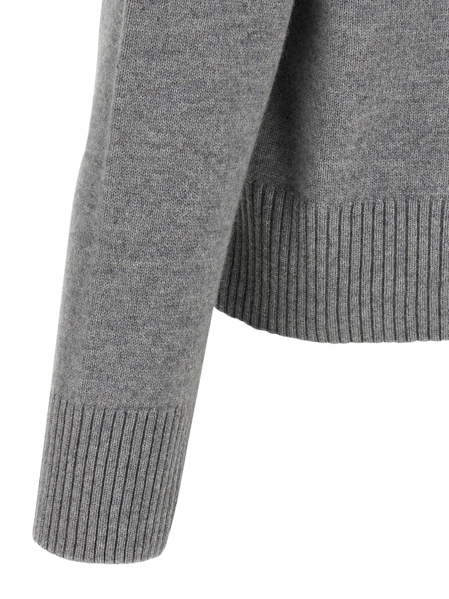 AMI Paris Puff Logo Sweater
