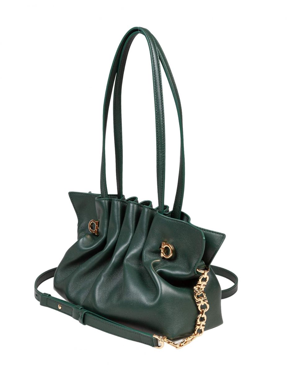 Salvatore Ferragamo Soft Nappa Shoulder Bag