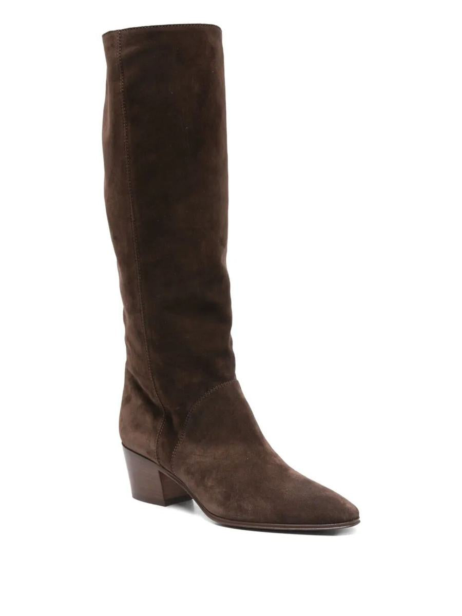Casadei "Beat" Renna Cocoa Boots Shoes