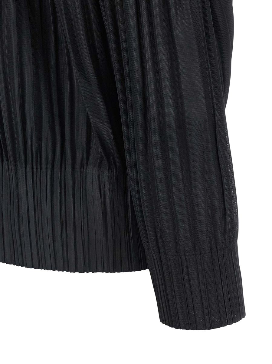 Pleats Please Issey Miyake Zip Blouse