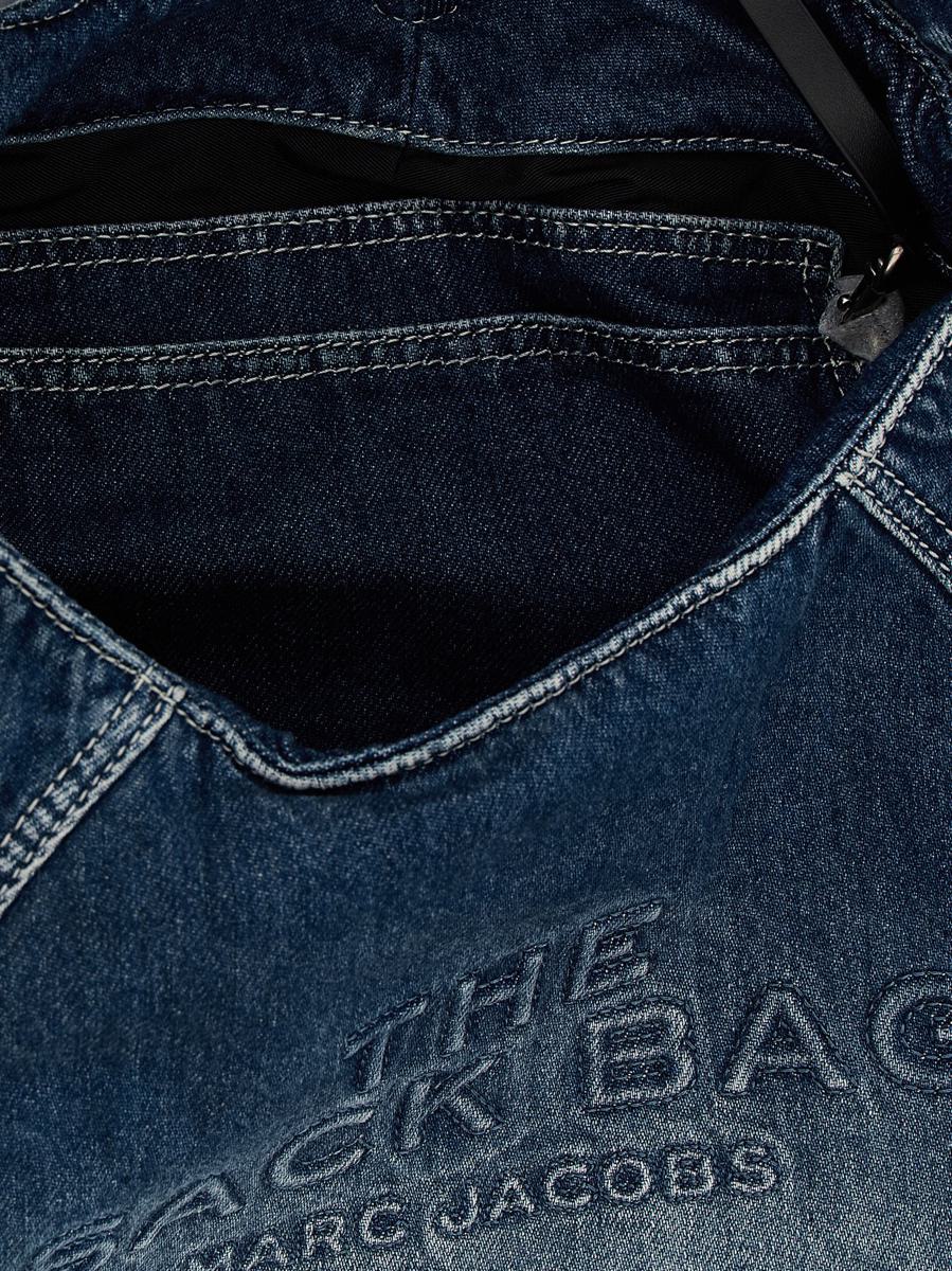 Marc Jacobs 'The Bow Denim Medium Sack' Shoulder Bag