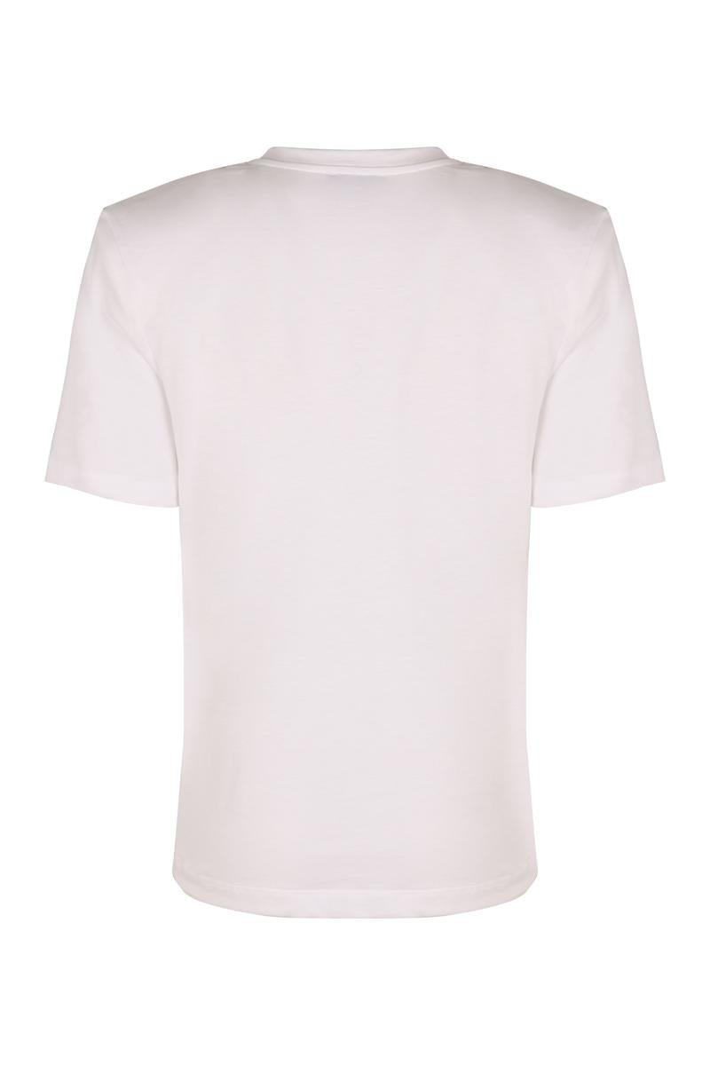 Elisabetta Franchi Logo Print T-Shirt