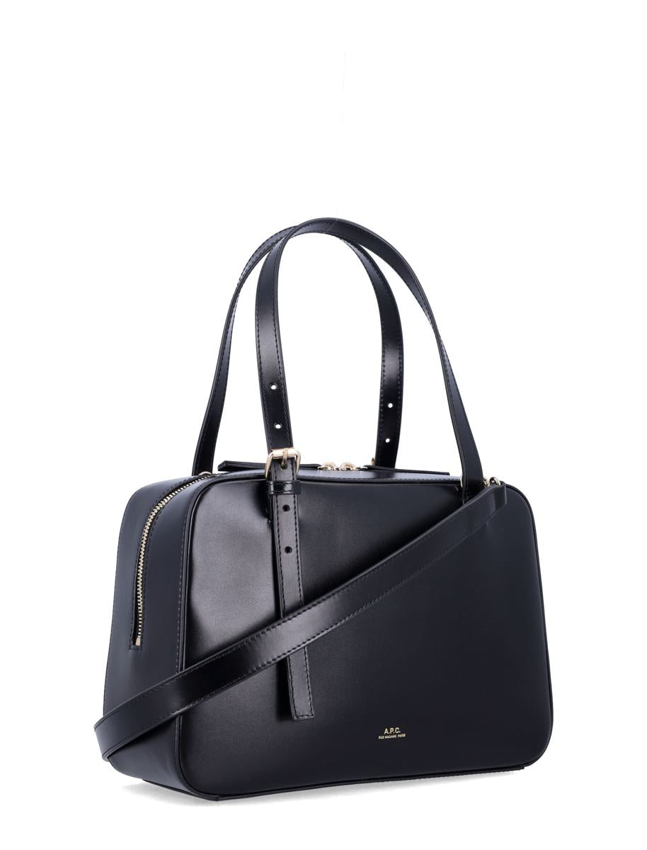 A.P.C. Leather Virginie Box Bag