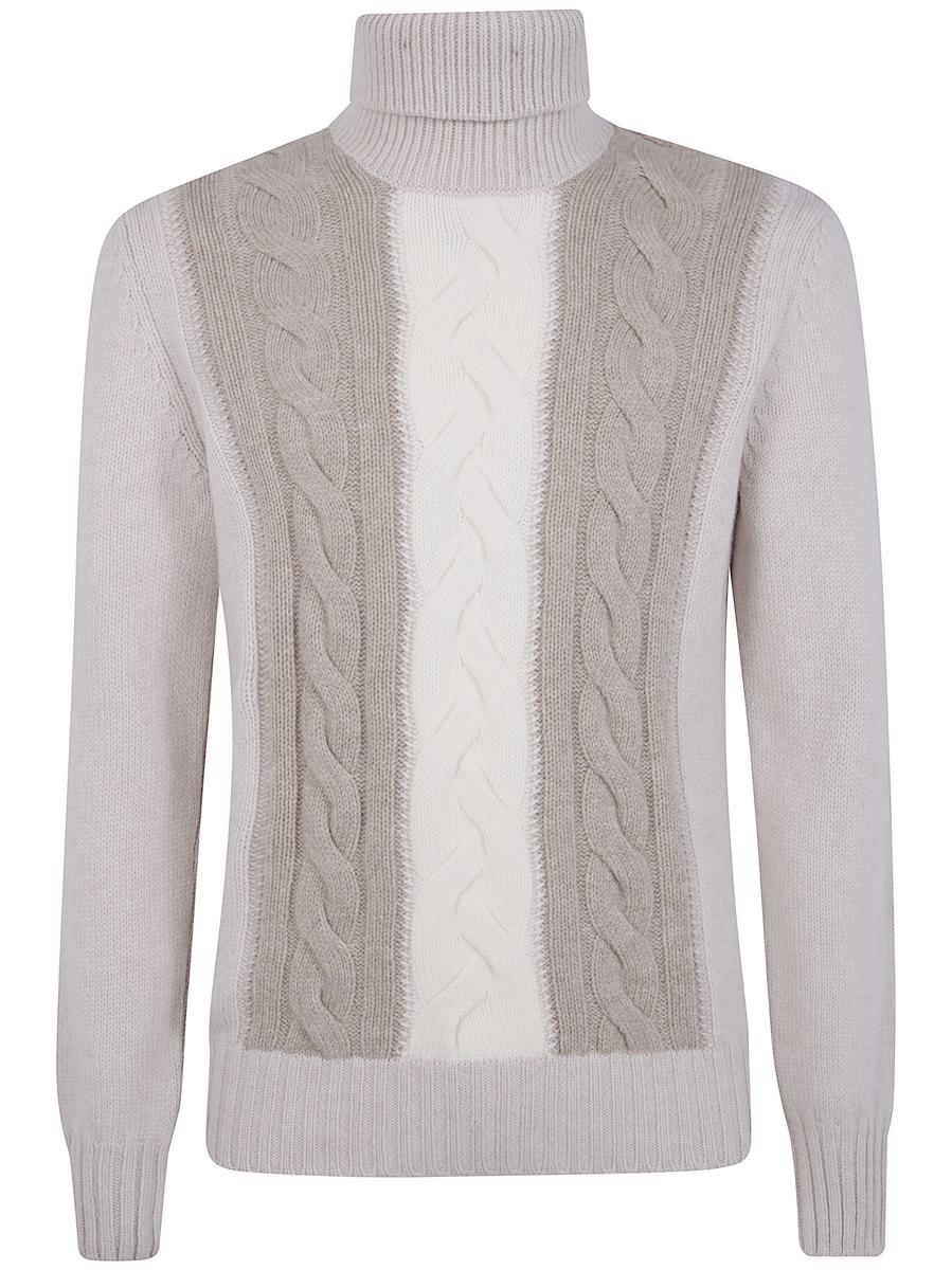 Gran Sasso Turtle Neck "Bicyclist Gransasso" Sweater Clothing