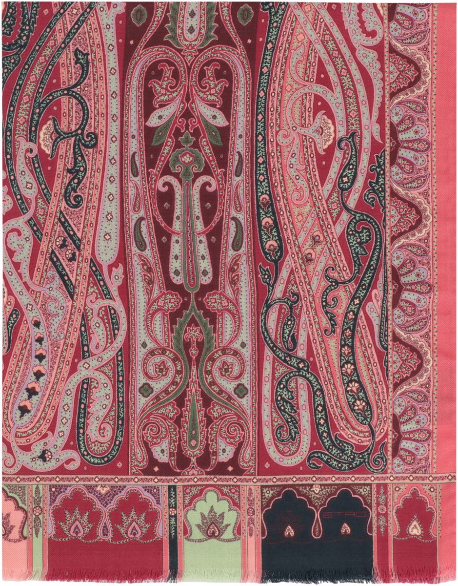 Etro Wool And Silk Scarf