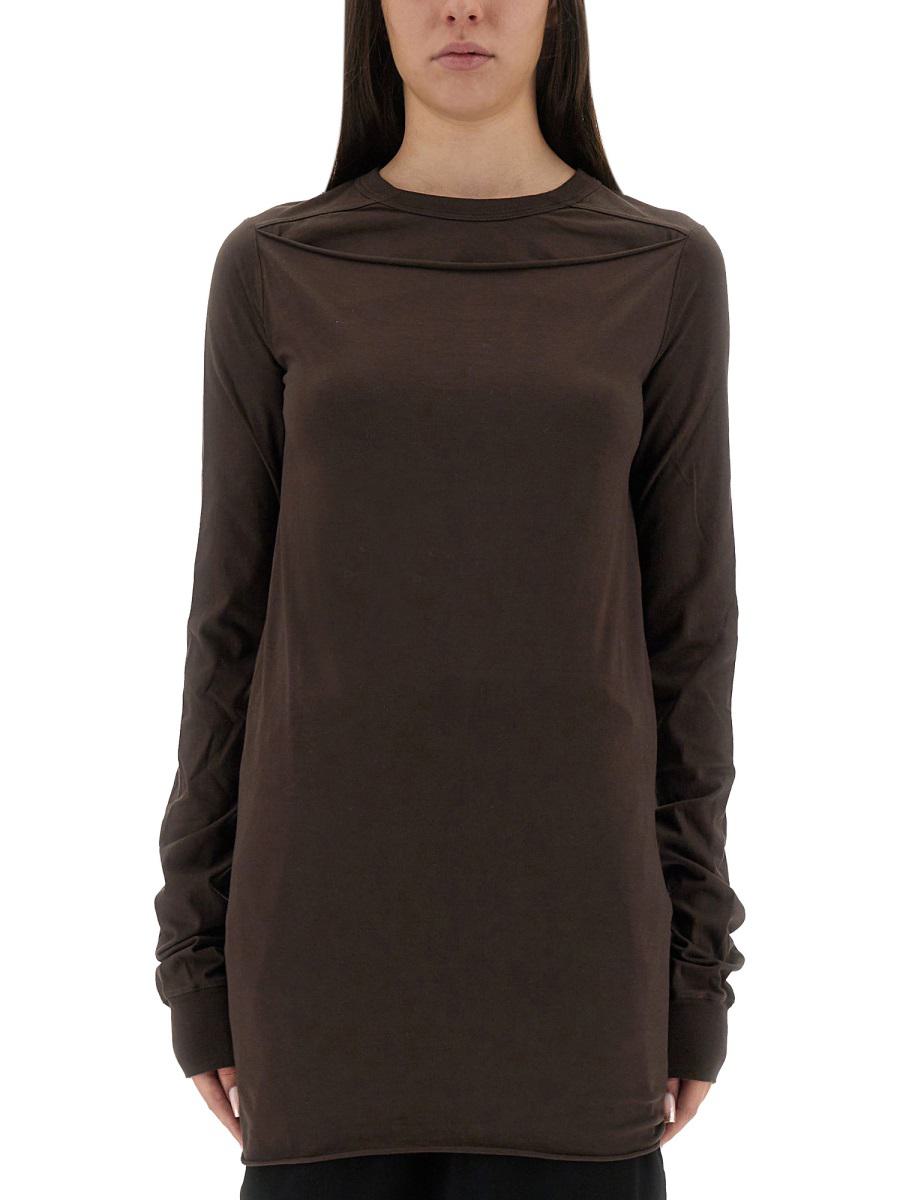 Rick Owens Shirt "Concordians Slashed Level Ls T"