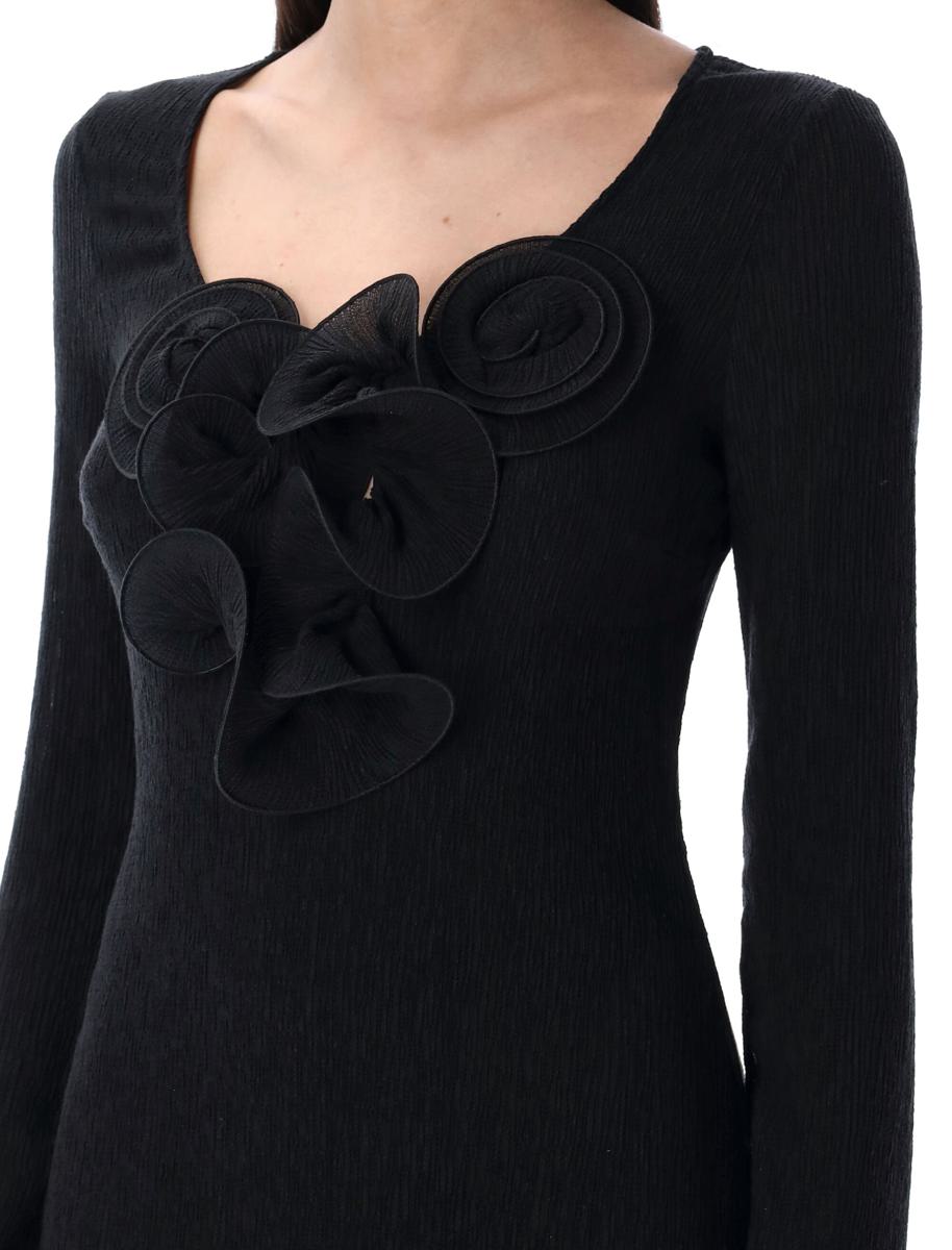 Magda Butrym Crepe Maxi Dress