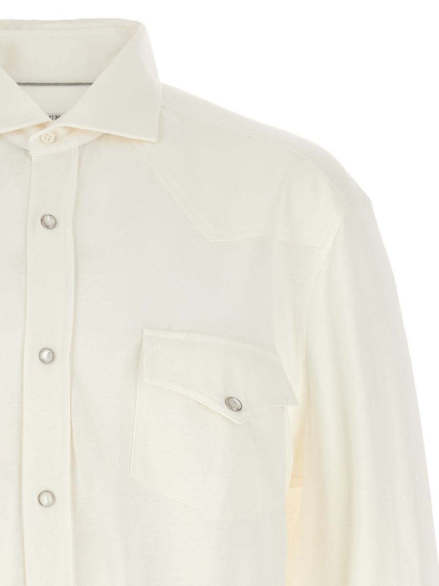 Brunello Cucinelli Linen Cotton Shirt