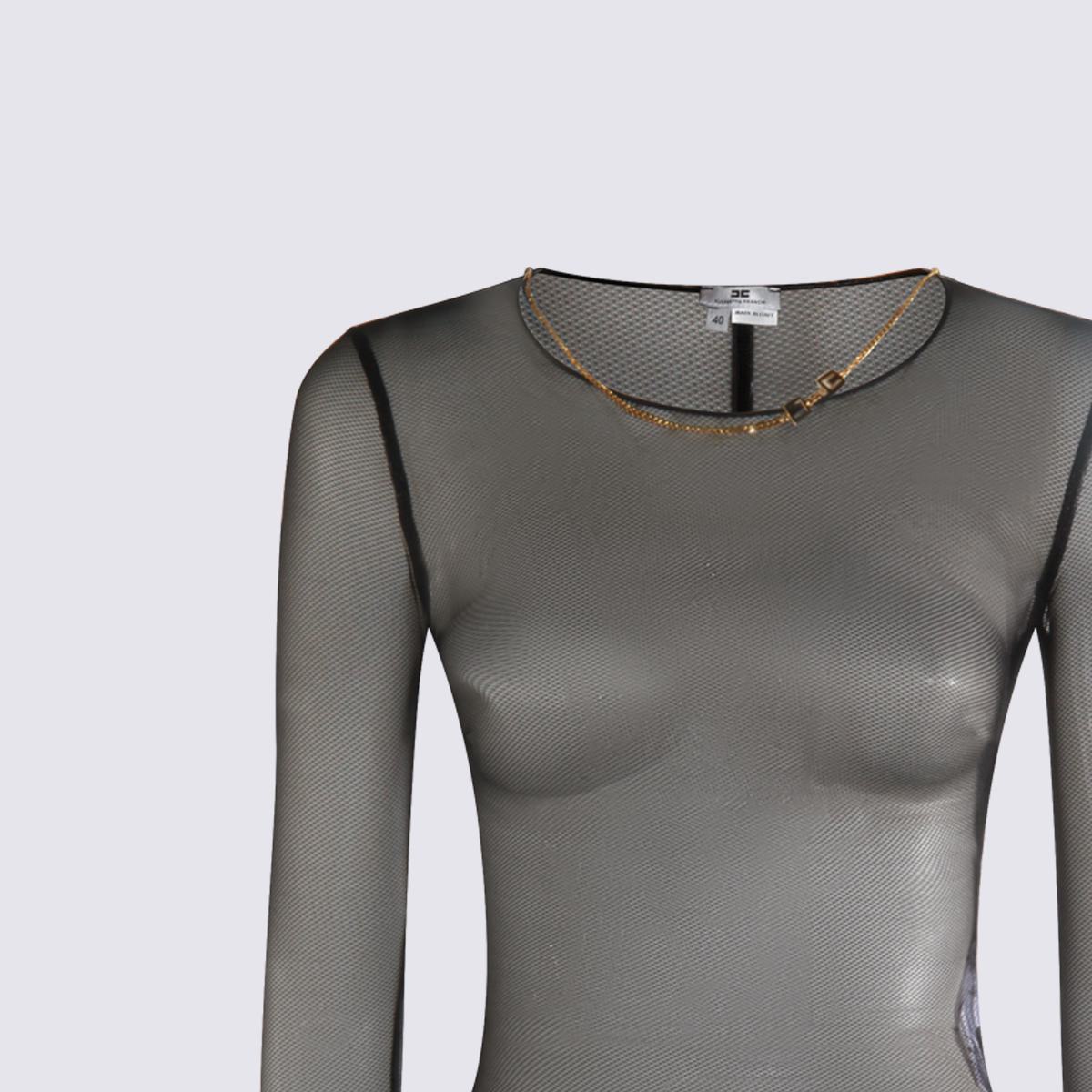 Elisabetta Franchi Black Bodysuit