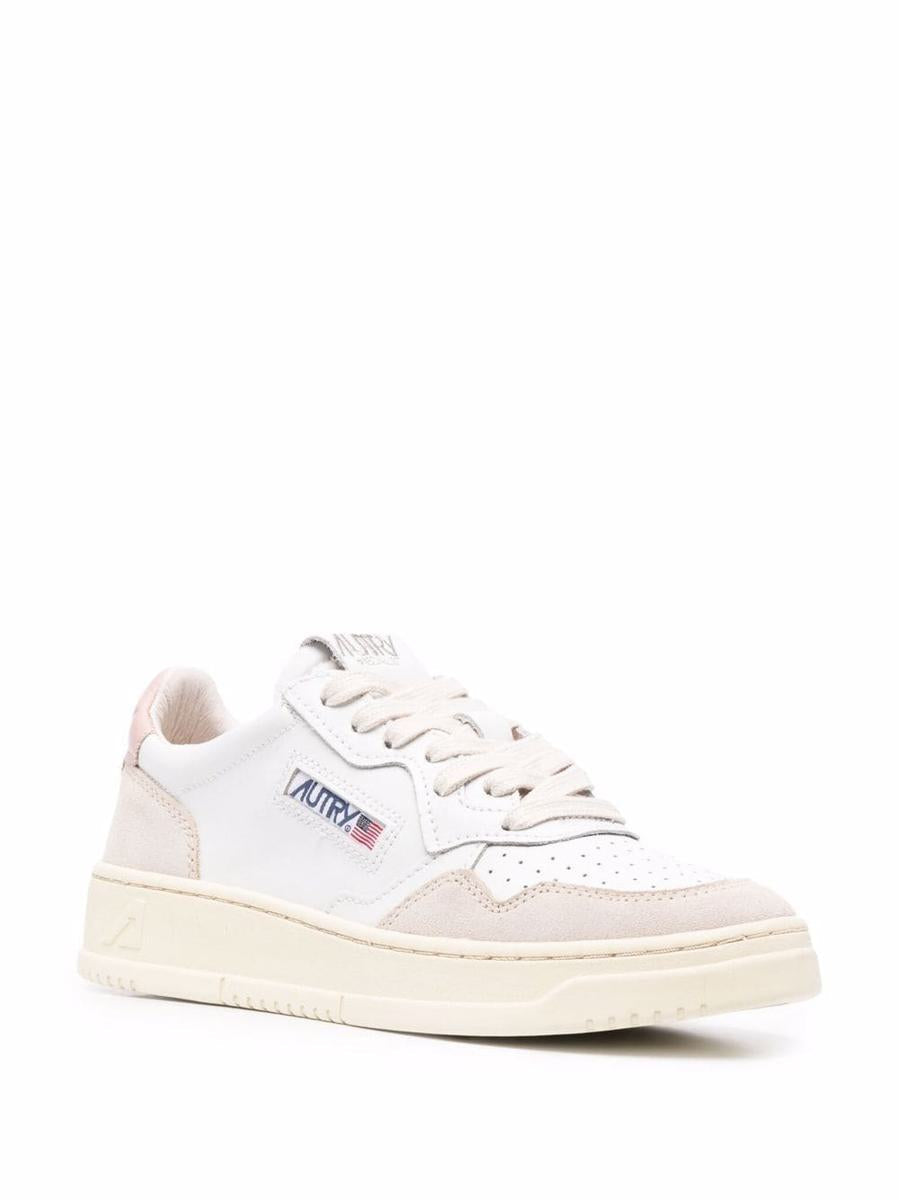 Autry Medalist Low Wom Leat/Suede