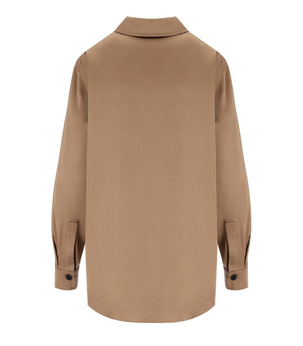 Stine Goya Beige Satin Shirt