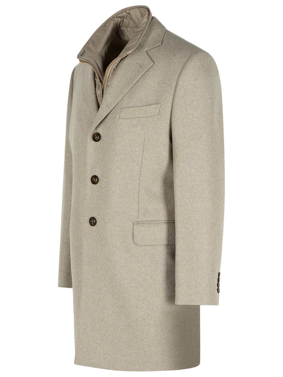 Fay 'Easy' Beige Polyamide Coat
