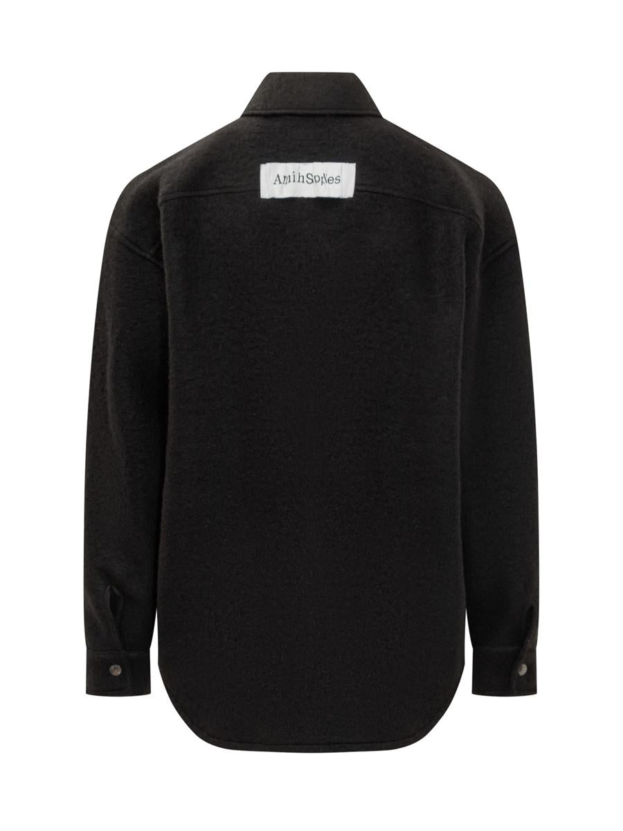 Amish Amish Overshirt Black Men'S