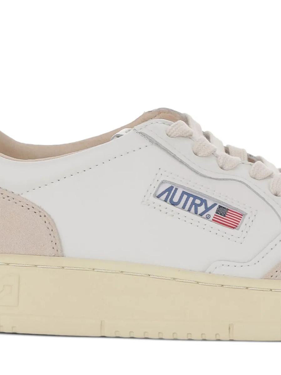 Autry "Medalist Low" Suede Sneakers Shoes