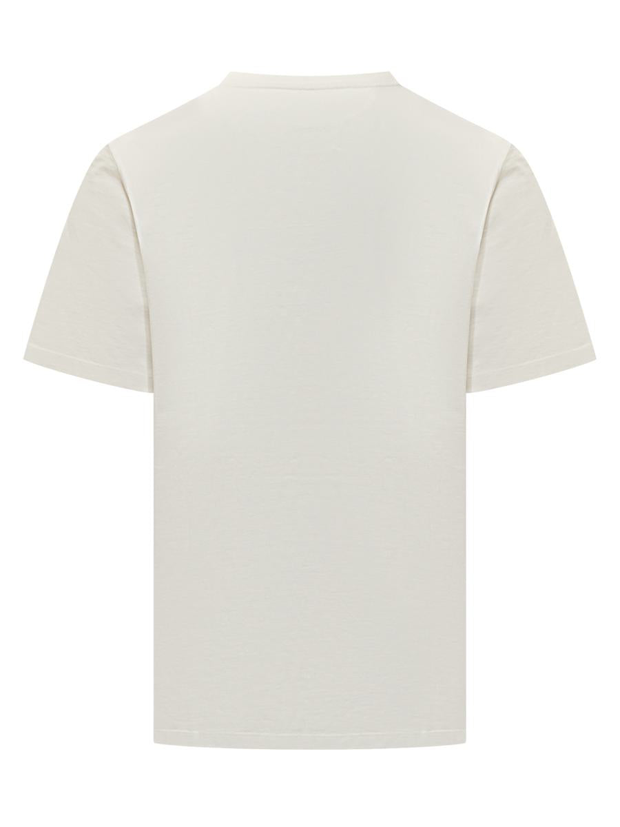 Jil Sander White T-Shirt With Minimal Jil Sander Logo