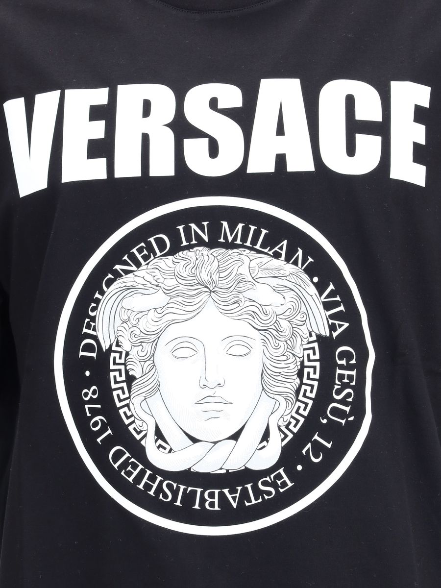 Versace T-Shirt With Logo