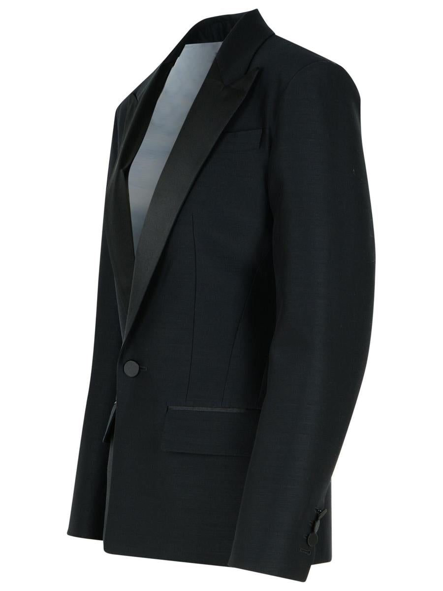 DSQUARED2 'Dan' Black Virgin Wool Blend Blazer
