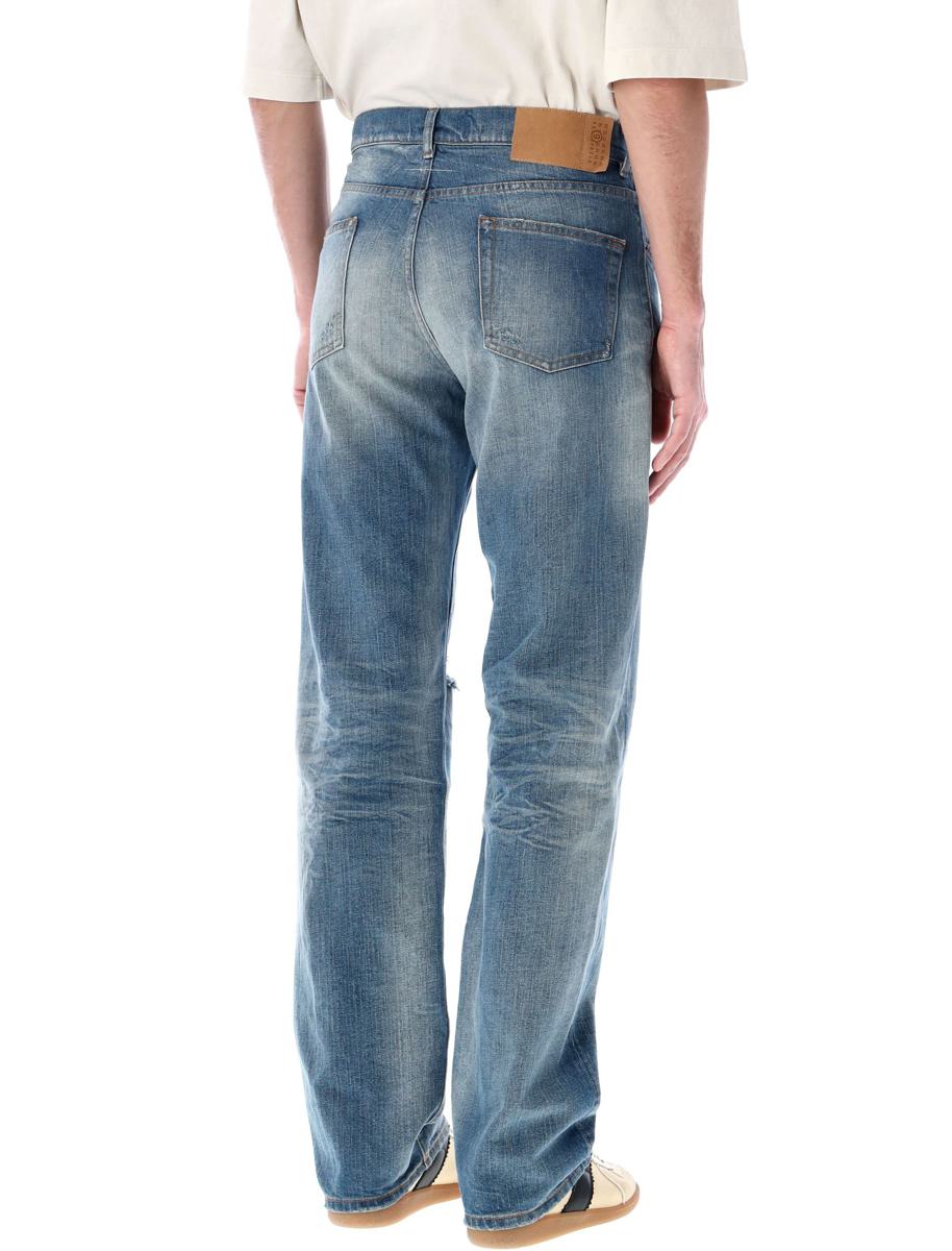 MM6 Maison Margiela Distressed Jeans