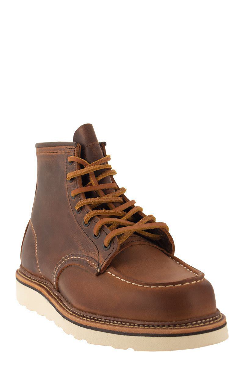 Red Wing Shoes Classic Moc - Rough And Tough Leather Boot