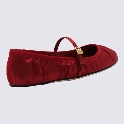 Dolce & Gabbana Red Flats
