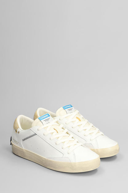 Crime London Distressed Sneakers