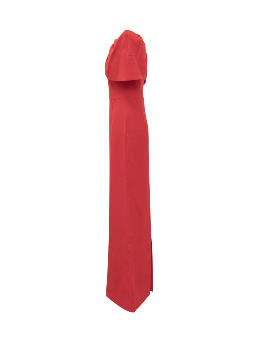 Rebecca Vallance Red Cape Long Dress Rebecca Vallance
