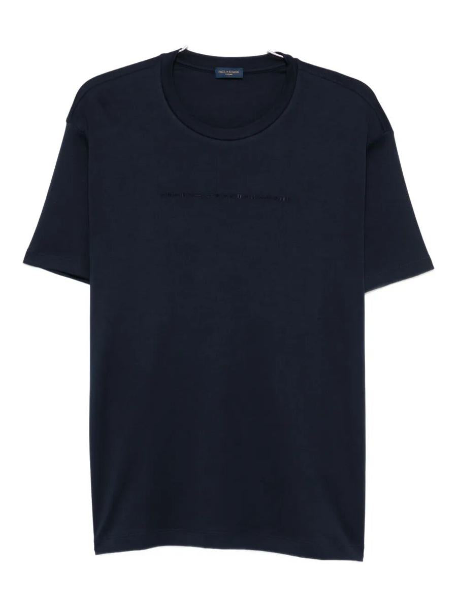 Paul & Shark Cotton T-Shirt With Patch Clothing