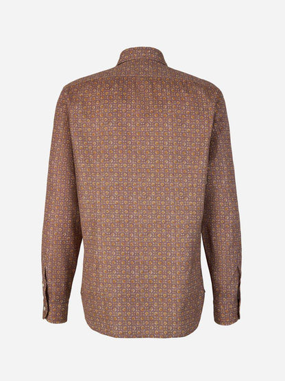 Vincenzo Di Ruggiero Printed Cotton Shirt