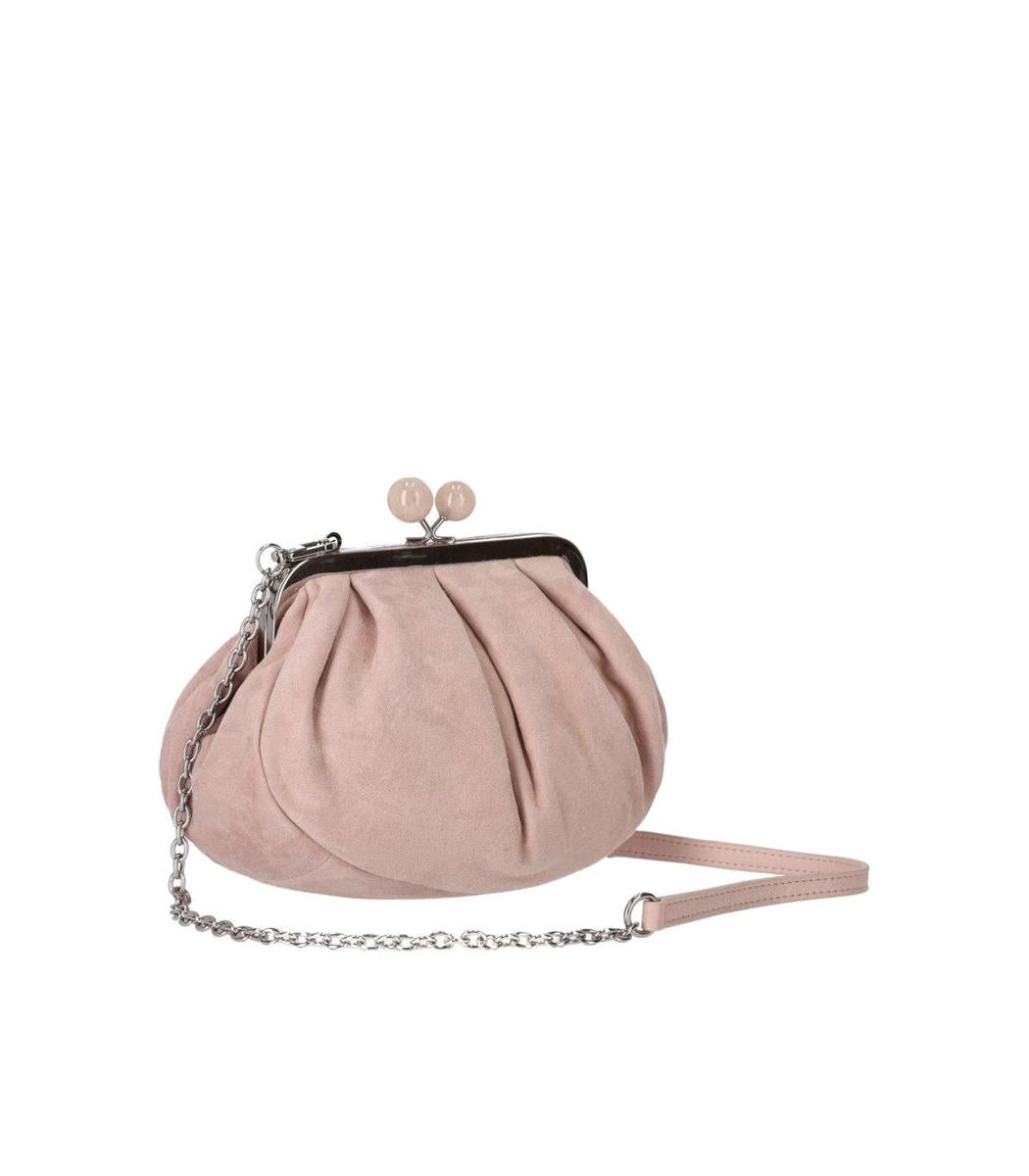 Weekend Max Mara Pasticcino Valois Small Pink Clutch