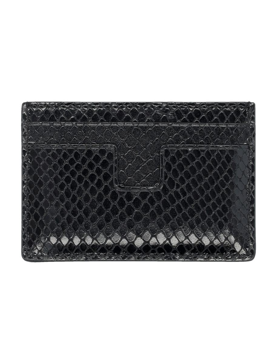 Tom Ford Printed Python Cardholder