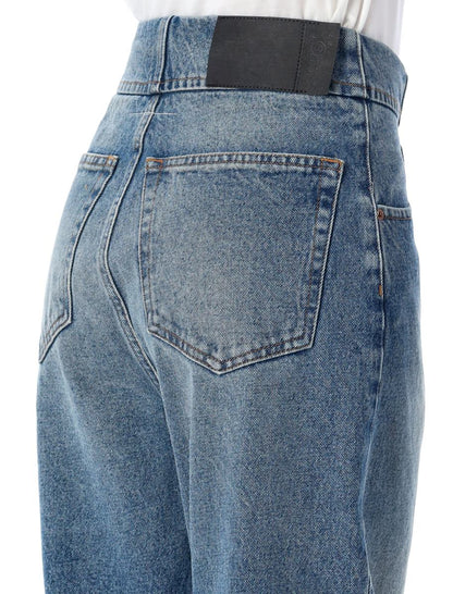 MM6 Maison Margiela Straight Leg Cropped Jeans