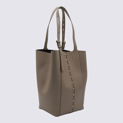 Golden Goose Beige Leather Totes