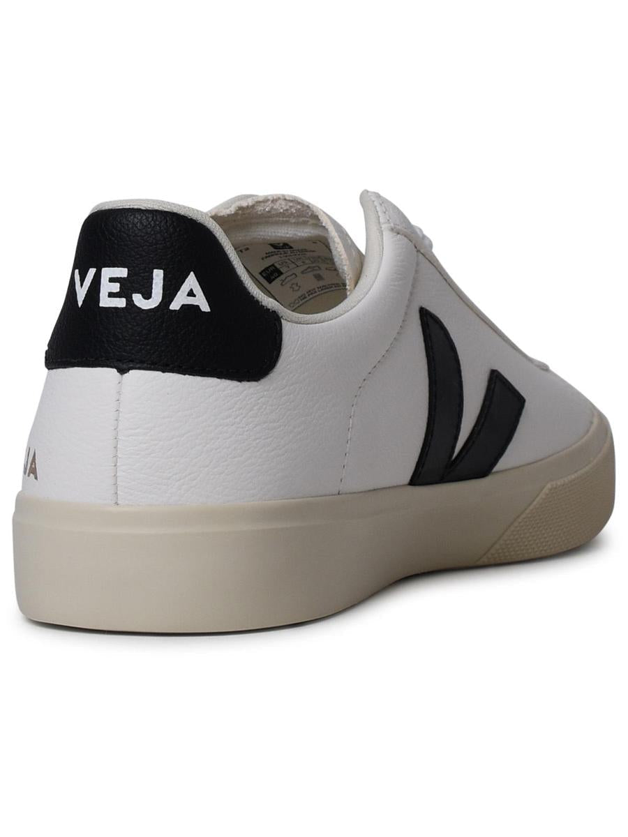 Veja White Leather Sneakers