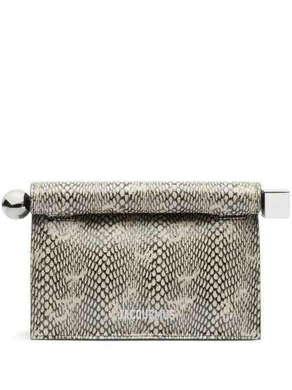Jacquemus 'The Small Rond Carrè Clutch' Bag